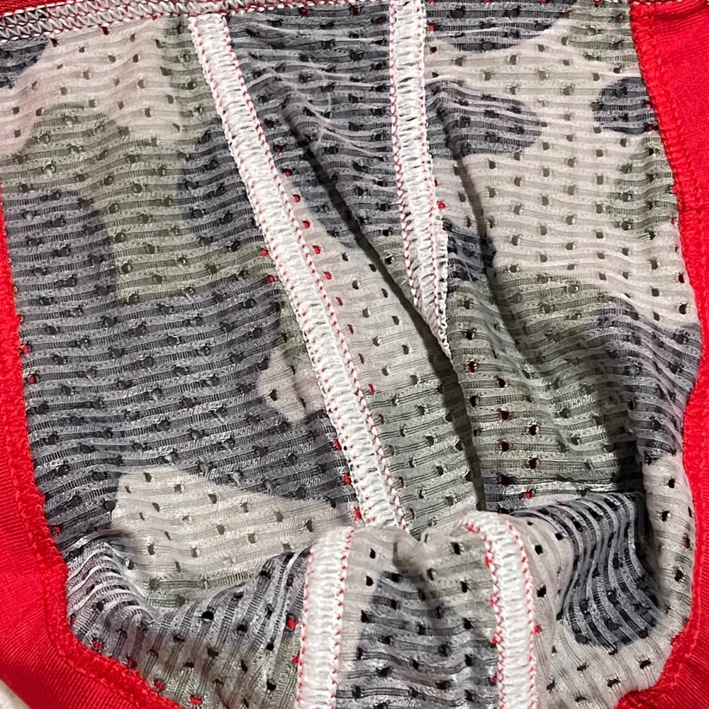 Jockmail XL (32-34) Mens Camo Mesh Jockstrap Red Athletic Underwear JM233 NEW - Picture 6 of 9